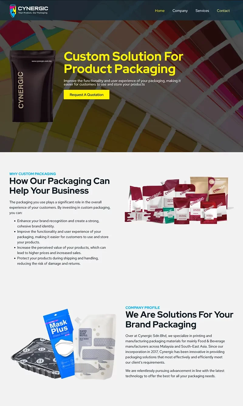 Front Home Page