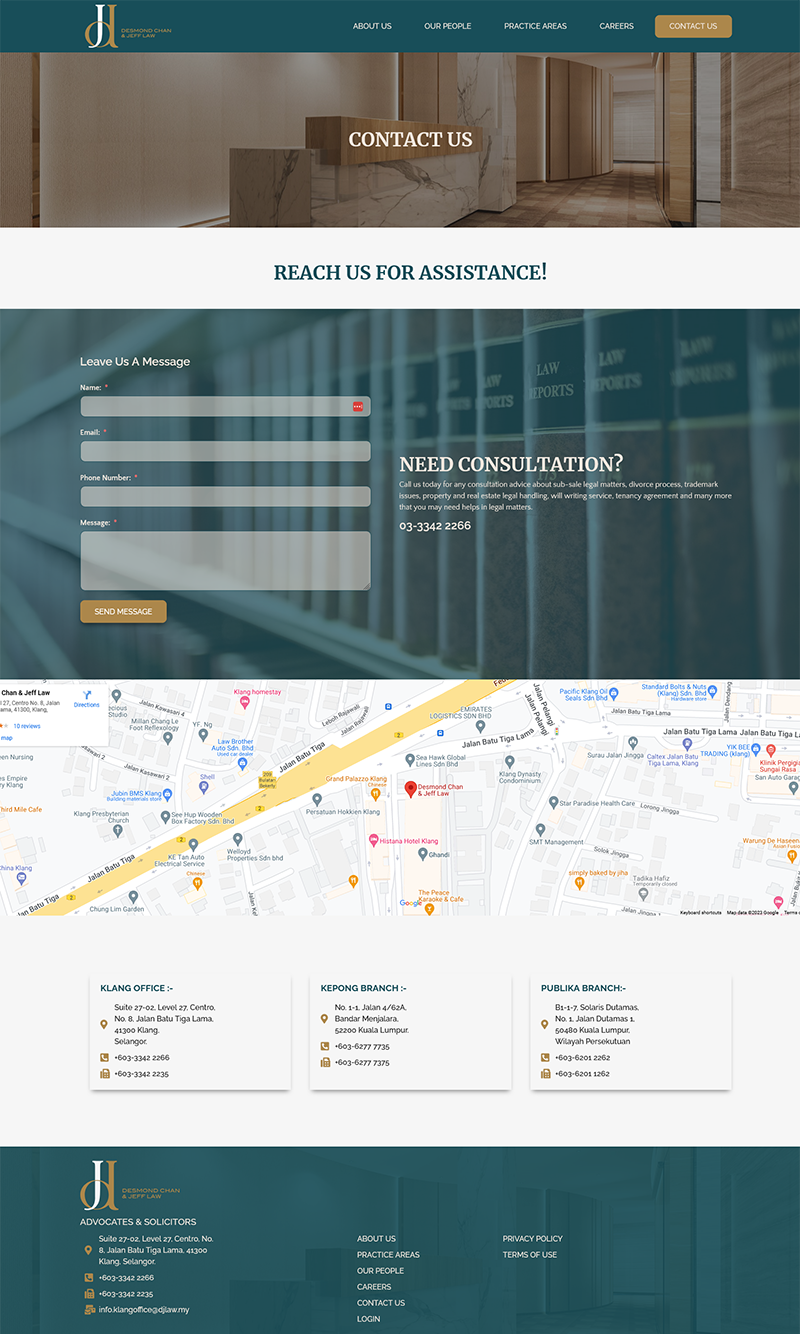 Contact Page