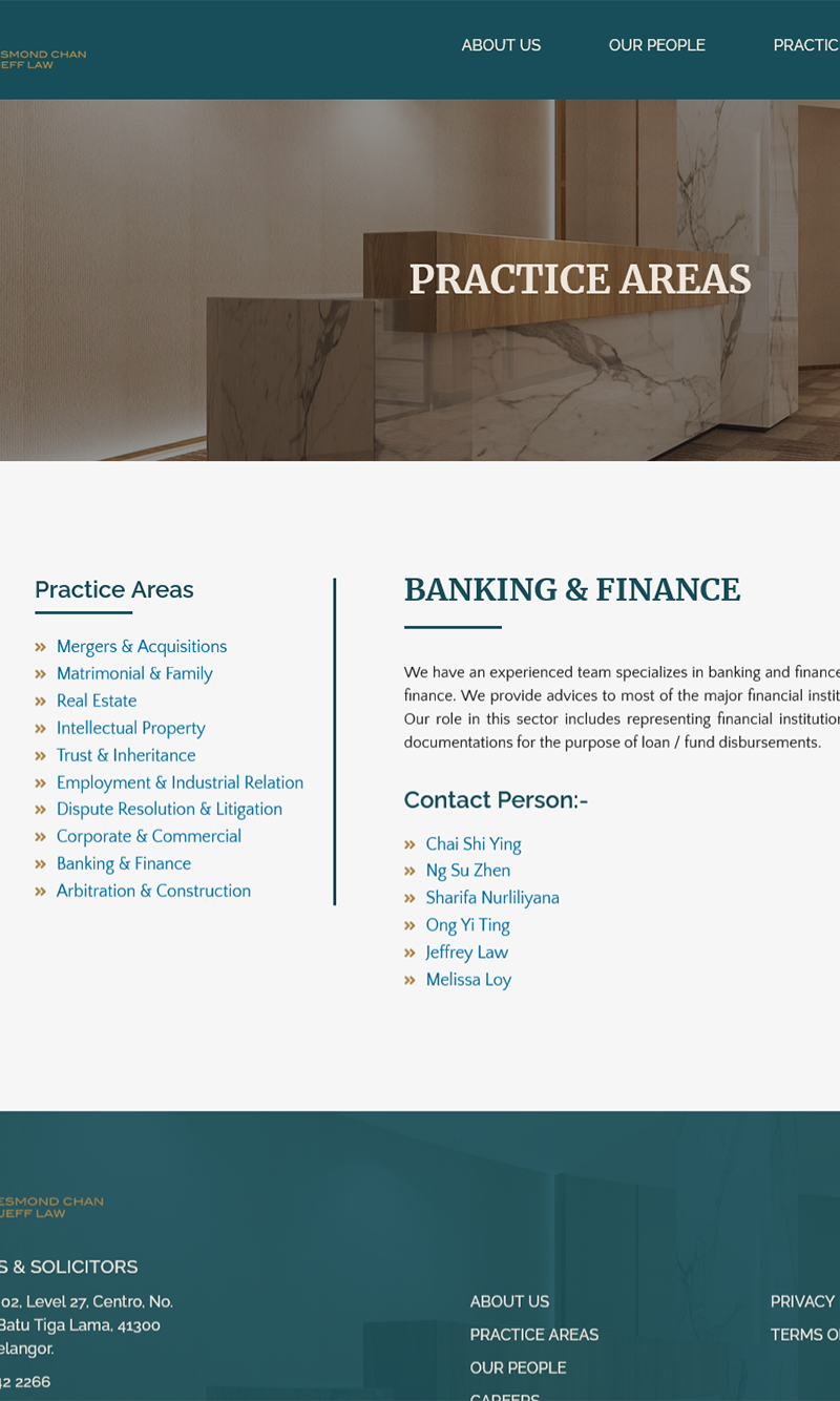 Services Page